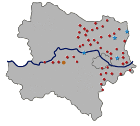 Stationen in Niedersterreich